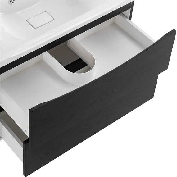 Тумба подвесная с раковиной BelBagno MARINO-800-2C-SO-RCA-P 80 см, Rovere Cioccolato Amaro (раковина BB800/450-LV-MR-PR) - 6 Тумба подвесная с раковиной BelBagno MARINO-800-2C-SO-RCA-P 80 см, Rovere Cioccolato Amaro (раковина BB800/450-LV-MR-PR) фото 6