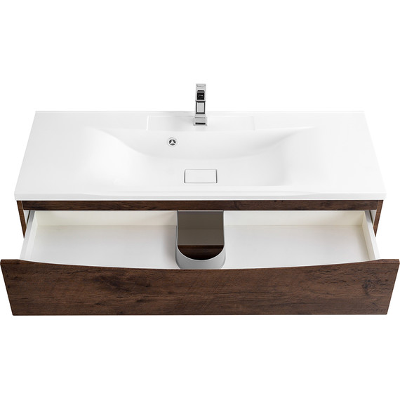 Тумба подвесная с раковиной BelBagno MARINO-1100-2C-SO-RW-P 110 см, Rovere Moro - 7 Тумба подвесная с раковиной BelBagno MARINO-1100-2C-SO-RW-P 110 см, Rovere Moro фото 7