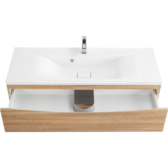 Тумба подвесная с раковиной BelBagno MARINO-1200-2C-SO-WO-P 120 см, Rovere Bianco - 7 Тумба подвесная с раковиной BelBagno MARINO-1200-2C-SO-WO-P 120 см, Rovere Bianco фото 7