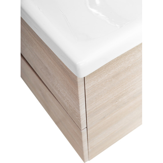 Тумба подвесная с раковиной BelBagno MARINO-CER-1000-2C-SO-RG-P 100 см, Rovere Grigio - 9 Тумба подвесная с раковиной BelBagno MARINO-CER-1000-2C-SO-RG-P 100 см, Rovere Grigio фото 9