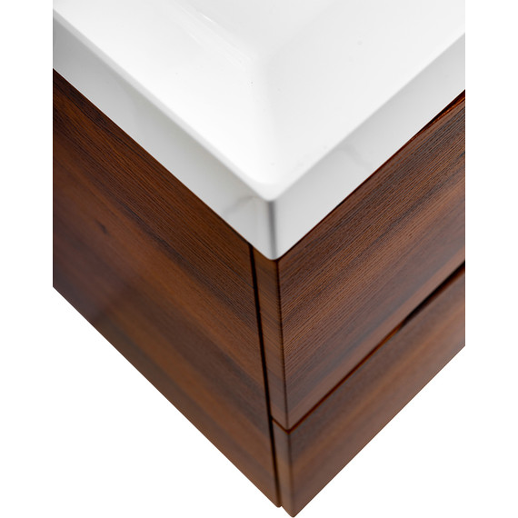 Тумба подвесная с раковиной BelBagno MARINO-800-2C-SO-RC-P 80 см, Rovere Cillegio (раковина BB800/450-LV-MR-AST) фото 8