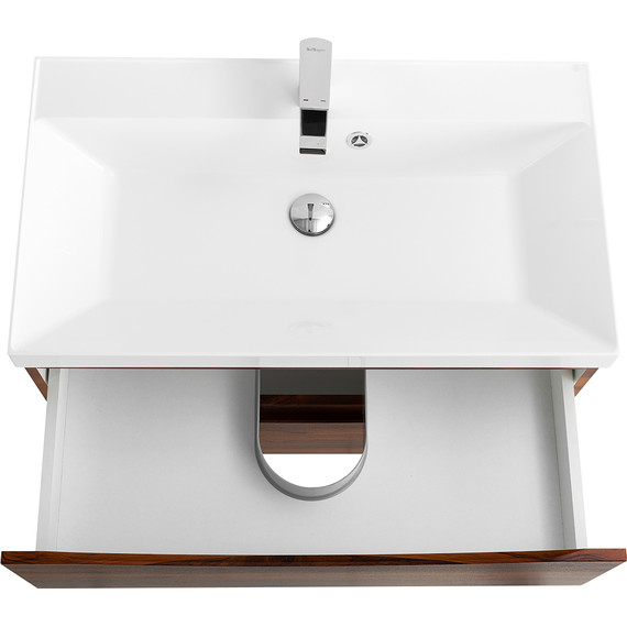 Тумба подвесная с раковиной BelBagno MARINO-800-2C-SO-RC-P 80 см, Rovere Cillegio (раковина BB800/450-LV-MR-AST) фото 7