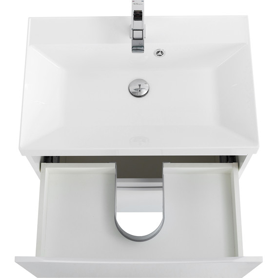 Тумба напольная с раковиной BelBagno MARINO-700-2C-PIA-BL-P 70 см, белый - 4 Тумба напольная с раковиной BelBagno MARINO-700-2C-PIA-BL-P 70 см, белый фото 4