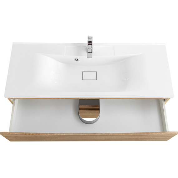 Тумба подвесная с раковиной BelBagno MARINO-1200-2C-SO-WO-P 120 см, Rovere Bianco - 4 Тумба подвесная с раковиной BelBagno MARINO-1200-2C-SO-WO-P 120 см, Rovere Bianco фото 4