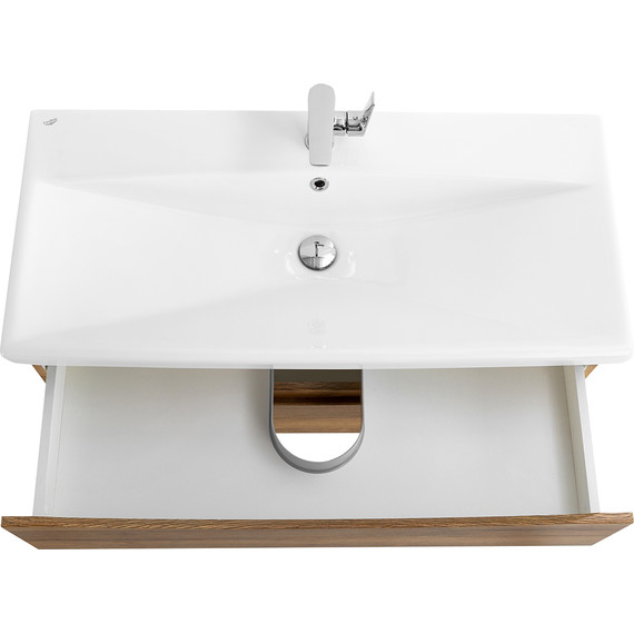 Тумба подвесная с раковиной BelBagno MARINO-CER-900-2C-SO-RR-P 90 см, Rovere Rustico - 8 Тумба подвесная с раковиной BelBagno MARINO-CER-900-2C-SO-RR-P 90 см, Rovere Rustico фото 8