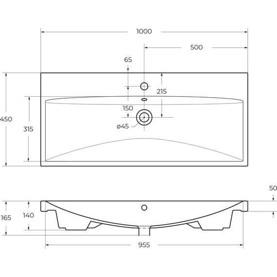 Тумба подвесная с раковиной BelBagno MARINO-CER-1000-2C-SO-RG-P 100 см, Rovere Grigio - 12 Тумба подвесная с раковиной BelBagno MARINO-CER-1000-2C-SO-RG-P 100 см, Rovere Grigio фото 12