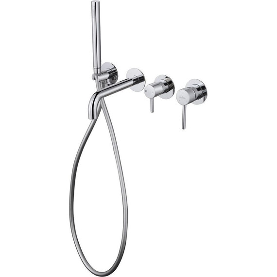 Смеситель для ванны Abber Wasser Kreis AF8130, Цвет производителя: хром - 2 Смеситель для ванны Abber Wasser Kreis AF8130, Цвет производителя: хром фото 2