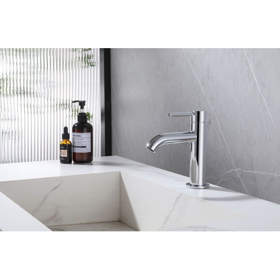 Смеситель для раковины Abber Wasser Kreis AF8110, Цвет производителя: хром фото 2