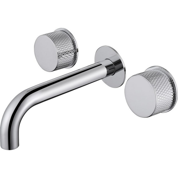 Смеситель для раковины настенный Abber Wasser Kreis AF81122 (со скрытой частью), Цвет производителя: хром фото 