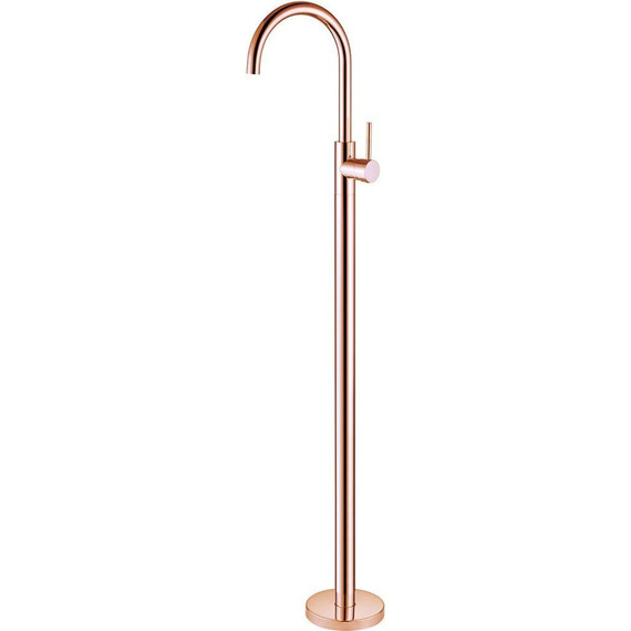Смеситель для раковины напольный Abber Wasser Kreis AF8141RG, розовое золото, Цвет производителя: розовое золото фото 