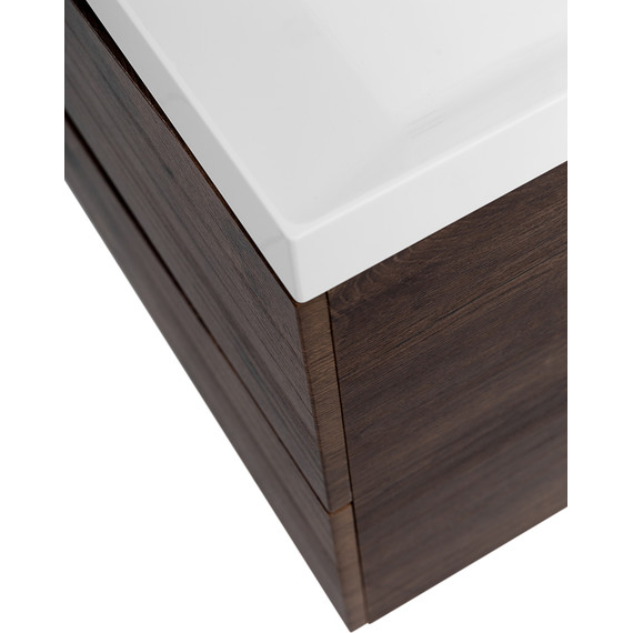 Тумба подвесная с раковиной BelBagno MARINO-900-2C-SO-RW-P 90 см, Rovere Moro (раковина BB900/450-LV-MR-PR) - 4 Тумба подвесная с раковиной BelBagno MARINO-900-2C-SO-RW-P 90 см, Rovere Moro (раковина BB900/450-LV-MR-PR) фото 4