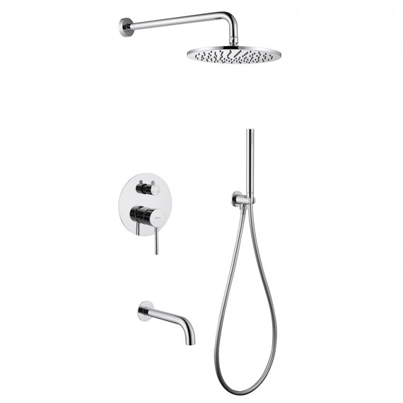 Душевая система для ванны Abber Wasser Kreis AF8117 -  Душевая система для ванны Abber Wasser Kreis AF8117 фото