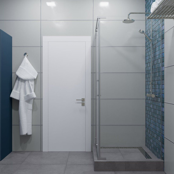 Душевое ограждение Triton Терра 90x90 см, хром/прозрачное фото 6