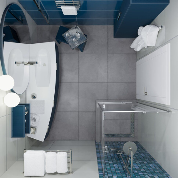 Душевое ограждение Triton Терра 90x90 см, хром/прозрачное фото 7