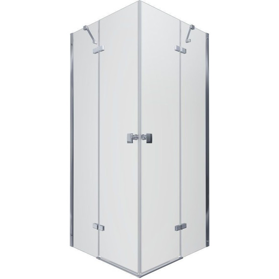 Душевое ограждение Triton Дельта 90x90 см, хром/прозрачное фото 