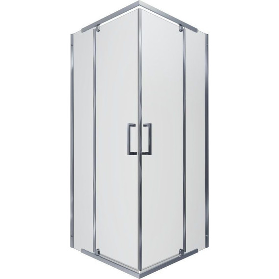 Душевое ограждение Triton Каппа 90x90 см, хром/прозрачное фото 