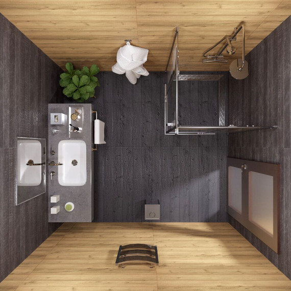 Душевое ограждение Triton Каппа 90x90 см, хром/прозрачное фото 7