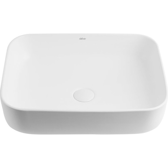 Раковина-чаша Abber Rechteck 50 см AC2202MW, белый матовый фото 3