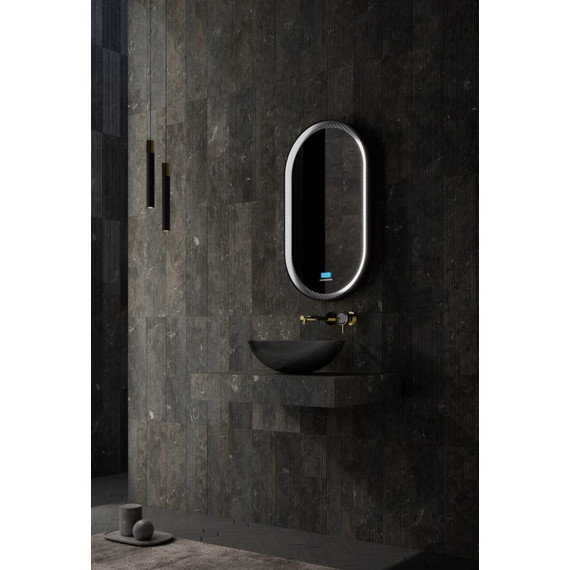 Раковина-чаша Abber Karbon 50 см AK2042, чёрный фото 3