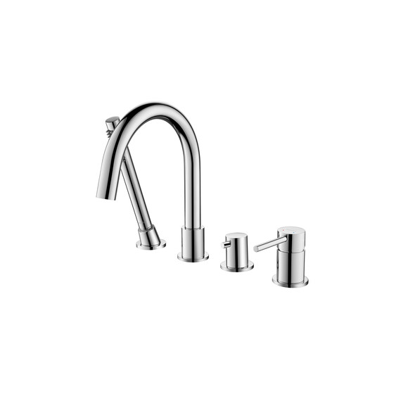 Смеситель для ванны Aquatek Европа AQ1348CR, Цвет производителя: хром фото 