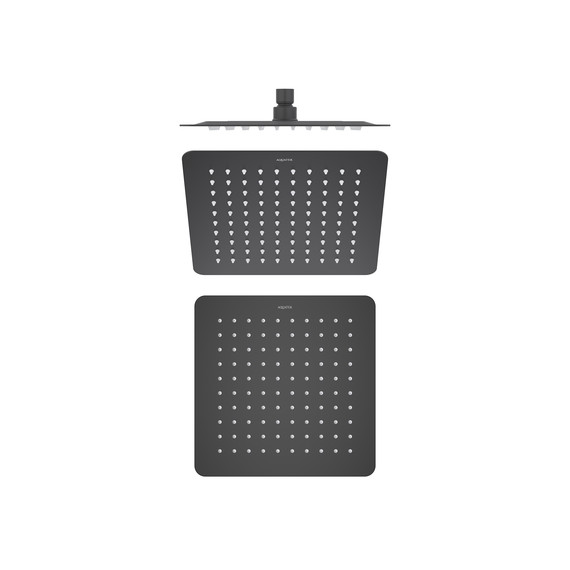 Верхний душ Aquatek 250x250 мм AQ2072MB, чёрный матовый фото 