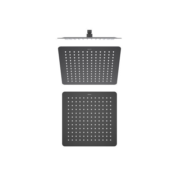 Верхний душ Aquatek 300x300 мм AQ2074MB, чёрный матовый фото 