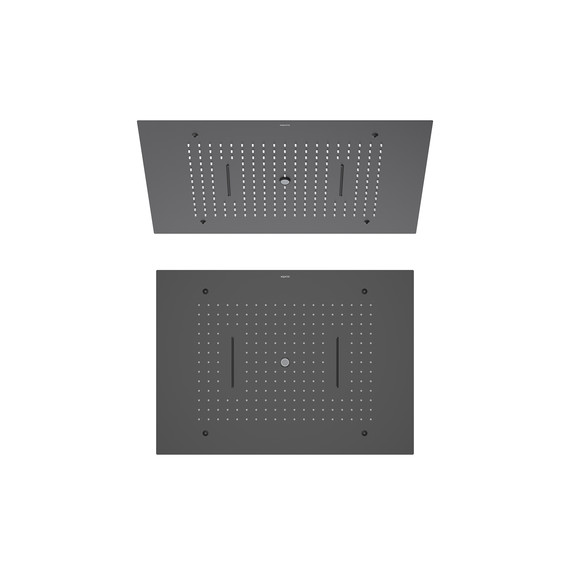 Верхний душ Aquatek 600x430 мм AQ2083MB, чёрный матовый фото 
