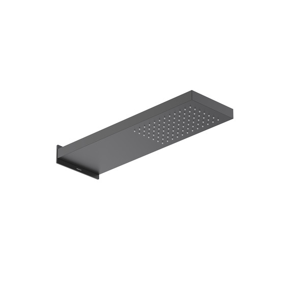 Верхний душ Aquatek 170x554 мм AQ2084MB, чёрный матовый фото 