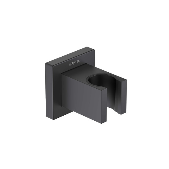 Держатель душевой лейки Aquatek AQ2401MB, чёрный матовый фото 