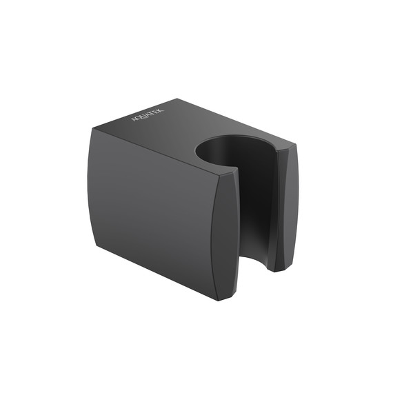 Держатель душевой лейки Aquatek AQ2403MB, чёрный матовый фото 