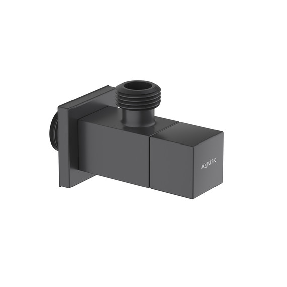 Шланговое подсоединение Aquatek AQ2453MB, чёрный матовый фото 