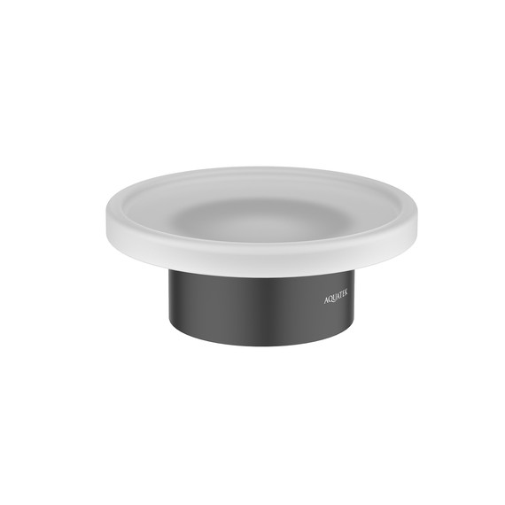 Мыльница Aquatek Лира AQ4426MB, цвет чёрный матовый фото 