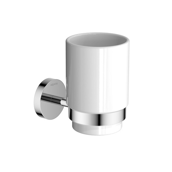 Стакан для зубных щеток Aquatek Бетта AQ4604CR фото 