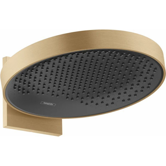 Верхний душ Hansgrohe Rainfinity 360x360 мм 26230140, шлифованная бронза фото 