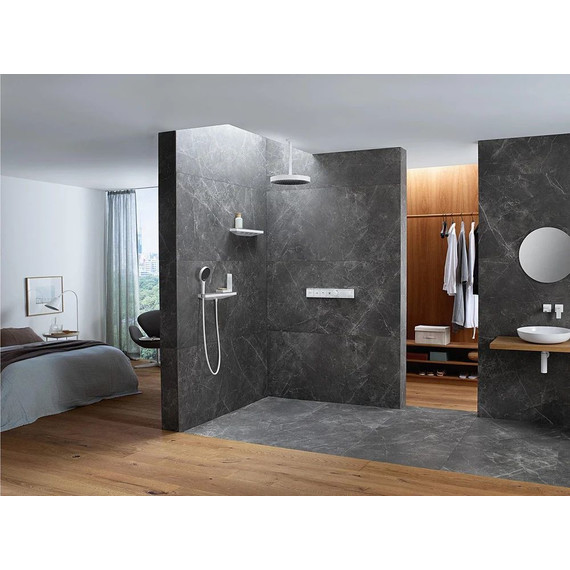 Верхний душ Hansgrohe Rainfinity 500x80 мм 26243700, белый фото 2