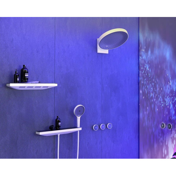 Верхний душ Hansgrohe Rainfinity 500x80 мм 26243700, белый фото 3