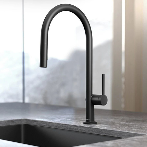 Смеситель для кухни Hansgrohe Talis M54 72802670, чёрный матовый фото 2