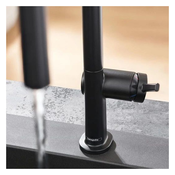 Смеситель для кухни Hansgrohe Talis M54 72804670, чёрный матовый фото 3
