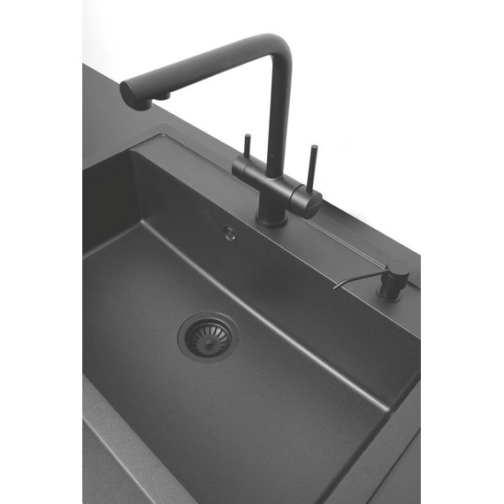 Смеситель для кухни Florentina Арес FL 333.19H.2123.501, нуар, Цвет производителя: нуар фото 2