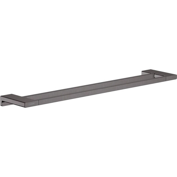 Полотенцедержатель Hansgrohe AddStoris 41743340, шлифованный чёрный хром фото 