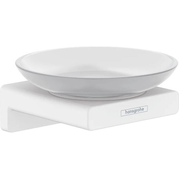 Мыльница Hansgrohe AddStoris 41746700, белый матовый фото 