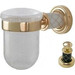 Стакан для зубных щеток Boheme Murano Gold 10904-B-G, золото/чёрный, Цвет производителя: золото фото 