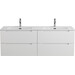 Тумба подвесная с раковиной BelBagno ETNA-1200-4C-SO-2-BL 120 см (раковина BB1200-2-ETL) Bianco Lucido, Цвет фасада: Bianco Lucido фото 