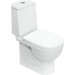 Унитаз-компакт Sanita Luxe Best Luxe WC.CC/Best/2-DM/WHT.G/S1 с крышкой микролифт фото 