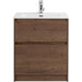 Тумба напольная с раковиной BelBagno KRAFT39-500/390-2C-PIA-RT 50 см (раковина BB-8099-3-50) rovere tabacco, Цвет фасада: Rovere Tabacco фото 