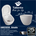 Унитаз подвесной безободковый Taliente Amato AM25010 с крышкой микролифт, Цвет производителя: белый фото 