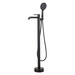 Смеситель для ванны Gappo G06-6 G3006-6, чёрный, Цвет производителя: чёрный фото 