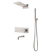 Душевая система для ванны Boheme Fusion 130-2-NB (со скрытой частью) никель, Цвет производителя: никель фото 