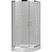 Душевое ограждение Cezares Eco R-2 90х90, хром/матовое фото 