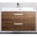 Тумба подвесная с раковиной BelBagno AURORA-900-2C-SO-RT 90 см, Rovere Tabacco, Цвет фасада: Rovere Tabacco фото 